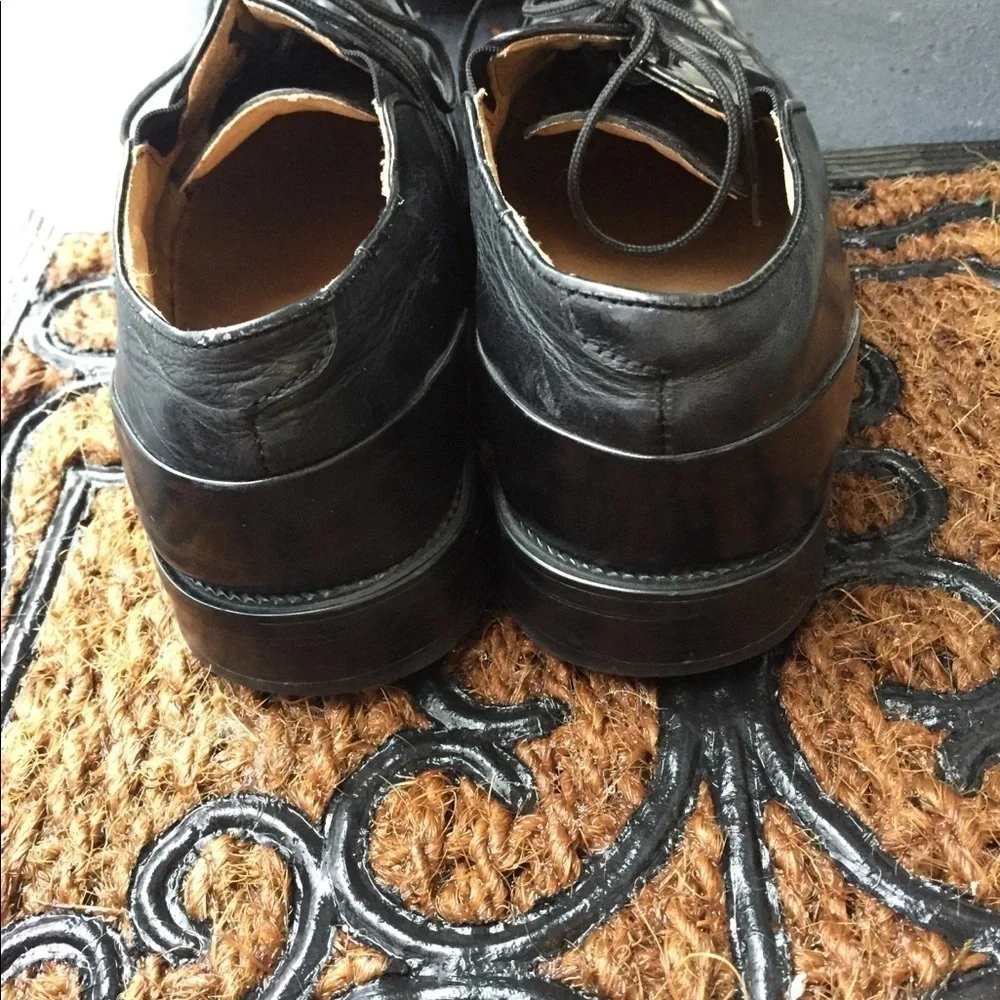 Fratelli Rossetti Black Oxford Men’s Dress Shoes